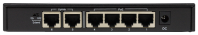 ORIGO Неуправляемый PoE-коммутатор, 6x100Base-TX (4x100Base-TX PoE), PoE-бюджет 60 Вт, PoE до 250 м, корпус металл