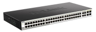 D-Link Настраиваемый L2 коммутатор, 48х1000Base-T, 4хCombo 1000Base-T/SFP, упрощенный интерфейс CLI