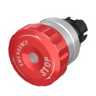 Кнопка аварийная грибовидная поворотная д.40, алюминий