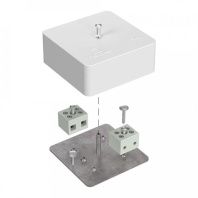 Коробка огнестойкая для кабель-канала 40-0450-FR6.0-4 Е15-Е120 RAL9003 75х75х30 (87 шт/кор)