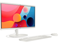HP 22-dg0008ci NT 21.5" FHD(1920x1080) INTEL N100, 8GB DDR5 4800 (1x8GB), SSD 512Gb, Intel Internal Graphics, noDVD,Rus/Eng kbd&mouse wired, HD Webcam, Cashmere White, FreeDos, 1Y Wty