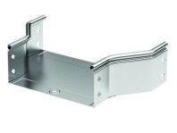 Переходник RRC симметричный 500/200 H80 в комплекте с крепежными элементами и соединительными пластинами, необходимыми для монтажа, горячеоцинкованный