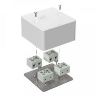 Коробка огнестойкая для кабель-канала 40-0460-FR10.0-8 Е15-Е120 RAL9003 85х85х45 (44 шт/кор)