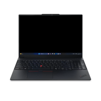 ThinkPad E16 Gen 3 16" WUXGA (1920x1200) IPS 300N, Ultra 5 226V, 1x16GB SODIMM DDR5-5600, 512GB SSD M.2, Arc 140T, WiFi6E, BT, TPM2, FPR, FHD+IR Cam, 48Wh, 65W USB-C, NoOS, 1Y, 1.63kg