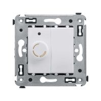 Диммер поворотный в стену, Avanti, белое облако