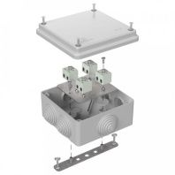 Коробка огнестойкая для о/п 40-0300-FR2.5-8 Е15-Е120 RAL7035 100х100х50 (14 шт/кор)