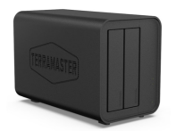 TerraMaster F2-424 tower NAS QC 3,4Ghz/8Gb(32)/TRAID,JBOD,RAID0,1/up to 2 HDD SATA(3,5 or 2,5)/2xM.2 2280 NVMe/2xUSB3.2/HDMI/2x2,5GbE RJ-45/iSCSI/1xPS/1YW