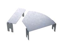 Крышка д/угла гор.изм.CPO 0-45°осн.600, горячеоцинкованный