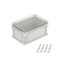 Корпус RAM box без МП 300х200х160 мм, с фланцами, прозрачная крышка высотой 35 мм, IP66/IP67