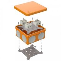 Коробка огнестойкая для о/п двухкомпонентная 60-0300-FR10.0-6 Е15-Е120 RAL2003 100х100х50 (14 шт/кор)