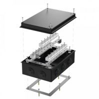 Коробка огнестойкая для о/п 40-0330-FR10.0-40 Е15-Е120 RAL9005 260х175х90 (7 шт/кор)