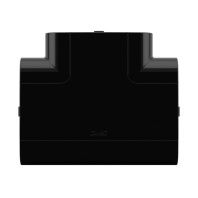 Тройник 110х50 мм, черный