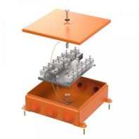 Коробка металлическая огнестойкая 70-0390-FR6.0-32 E15-E120 RAL2004 200x200x65 (4 шт/кор)