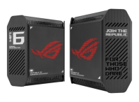 ASUS GT6(B-2-PK) // AX10000 // 2 pack  // 574 + 4804Mbps, 2,4 + 5 gGz, black