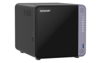 QNAP SMB QC 2GhzCPU/4Gb/upto 4HDD, up to 20 with TL-D1600S/SATA(3,5" 2,5")/ 2xUSB3.2/1xHDMI/1xExp.slot/2x2,5Gb 2x10Gb(SFP+)/iSCSI/1xPS/2YW