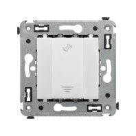 Диммер кнопочный в стену для LED ламп, Avanti, белое облако