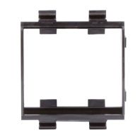 Каркас под 2 модуля, Viva, черный