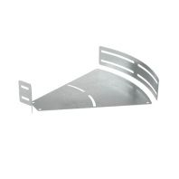 Горизонтальный изменяемый угол СРО 0-45 град 80x600, 2,0мм, в комплекте с крепежными элементами необходимыми для монтажа