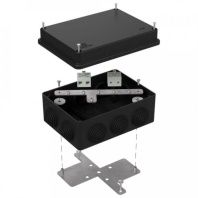 Коробка огнестойкая для о/п 40-0310-FR6.0-4 Е15-Е120 RAL9005 150х110х70 (6 шт/кор)