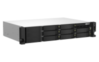 QNAP SMB 2U/8bay QC 2,2GhzCPU/4Gb(upto64Gb)/upto 20HDD with TL-R1200S-RP /SATA(3,5'' 2,5")/ 4xUSB3.2/2xExp.slot/2x2,5Gb/iSCSI/1xPS/no rail(RAIL-B02)/3YW TS-873AeU-4G-EU-RU