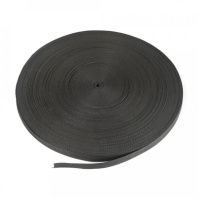 Лента монтажная текстильная 20 мм черная (50м/уп)