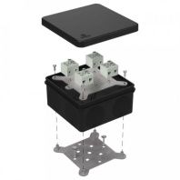 Коробка огнестойкая для о/п двухкомпонентная 60-0300-FR6.0-8 Е15-Е120 RAL9005 100х100х50 (14 шт/кор)