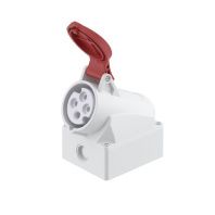 Розетка настенная WS IP44 16A 3P+E 400В