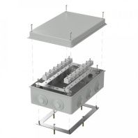 Коробка огнестойкая для о/п 40-0330-FR6.0-28 Е15-Е120 RAL7035 260х175х90 (7 шт/кор)