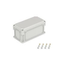 Корпус RAM box без МП 300х150х146 мм, с фланцами, непрозрачная крышка высотой 21 мм, IP66/IP67