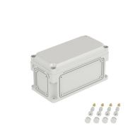 Корпус RAM box без МП 300х150х160 мм, с фланцами, непрозрачная крышка высотой 35 мм, IP66/IP67
