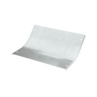 Крышка на угол вертикальный внутренний 45 градусов 35х500, в комплекте с крепежными элементами и соединительными пластинами,необходимыми для монтажа, цинк-ламельная