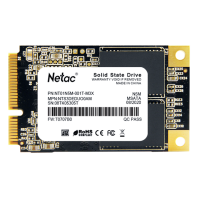 Netac SSD N5M 1TB mSATA SATAIII 3D NAND, R/W up to 560/520MB/s, TBW 560TB, 3y wty