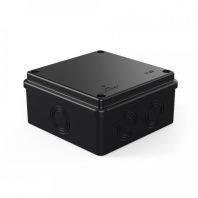 Коробка распределительная 40-0301-9005 безгалогенная (HF) чёрная 100х100х50 б/г (60шт/кор)