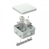 Коробка огнестойкая для о/п 40-0210-FR6.0-4 Е15-Е120 RAL7035 80х80х40 (44 шт/кор)