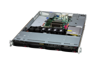 Supermicro SuperServer 1U 511R-W 1xE-2486/ 1x32Gb/  1x480GB SATA/ 2x600W/ SFT-DCMS-Single