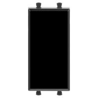 Инвертор модульный, Avanti, черный квадрат, 1 модуль