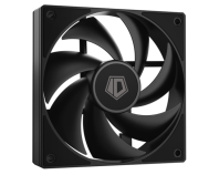 ID-COOLING AF-125-K 120x120x25мм (60шт./кор, PWM, резиновые углы, черный, 500-2000об/мин)  BOX