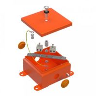 Коробка металлическая огнестойкая 70-0360-FR2.5-4 Е15-Е120 110х110х65 (12 шт/кор)