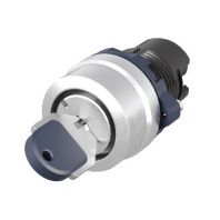 Головка переключателя с ключом на 2 положения с возвратом стандартнаяручка, алюминий