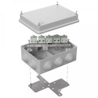 Коробка огнестойкая для о/п 40-0310-FR6.0-10 Е15-Е120 RAL7035 150х110х70 (6 шт/кор)