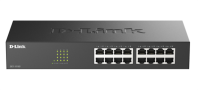 D-Link Неуправляемый коммутатор, 16x100Base-TX, корпус металл