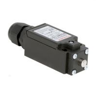 Концевой выключатель с двумя контактами, нормально открытый + нормально закрытый (NO+NC). Исполнение с кнопкой. RAM block