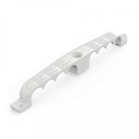 Держатель труб для прямого монтажа двусторонний на 8 мест серый d20 (20шт/120шт уп/кор)