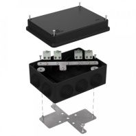 Коробка огнестойкая для о/п 40-0310-FR2.5-8 Е15-Е120 RAL9005 150х110х70 (6 шт/кор)