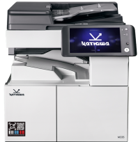 Катюша M335 принтер/копир/сканер, А3. 35 стр/мин Ч/Б А4, 1200 dpi, 1,2ГГц, 2 ГБ, USB, 10.1" панель, Wi-Fi (опция), для напольной версии добавить тумбу или лотки, пр-во РФ, 3 года гар. МПТ