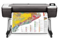 HP DesignJet T1700 (44",2400x1200dpi, 26spp(A1), 128Gb(virtual), HDD500Gb, host USB type-A/GigEth,stand,sheet feed,1 rollfeed,autocutteTouchScreen, 6 cartridges/3 heads)
