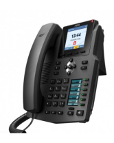 Fanvil X4U, 12 SIP-акк., 2,8", 320x240 Цвет. экран, POE, БП в комп., 2x1 Gbps