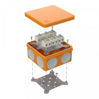 Коробка огнестойкая для о/п двухкомпонентная 60-0300-FR6.0-12 Е15-Е120 RAL2003 100х100х50 (14 шт/кор)