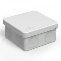 Коробка распределительная 60-0210 для прямого монтажа двухкомпонентная безгалогенная (HF) 80х80х40 (132шт/кор)