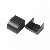 Заглушка 15х10 чёрная (4 шт/комп)